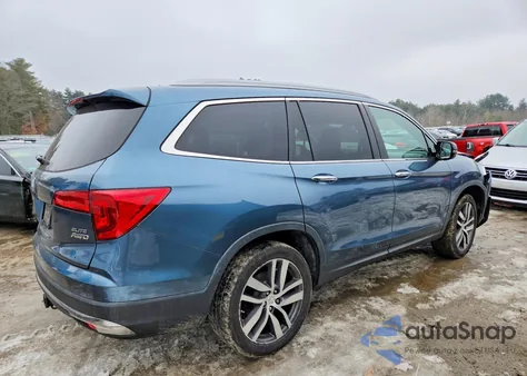 2017 Honda Pilot Elite from USA, damaged, VIN 5FNYF6H09HB048568